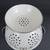 Backyard Garden Themed Large White Enamel Steel Colander-6 3/8" Tall 11 thumbnail