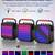 Karaoke Machine for Adults & Kids with Full-Screen LED Lights, Portabl 3 thumbnail