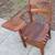 Desk Vintage Maple School Desk Chair With Book Shelf 5 thumbnail