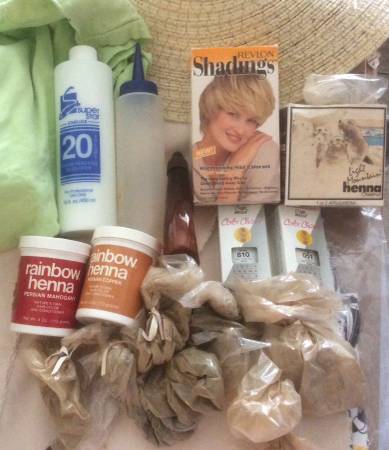 Henna Hair color products 1