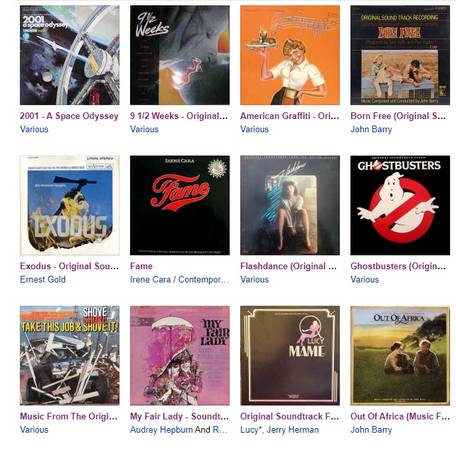 50 RARE VINTAGE MOVIE SOUNDTRACKS VINYL RECORDS!!! 1