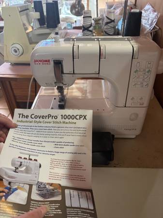 Cover stitch sewing machine 1