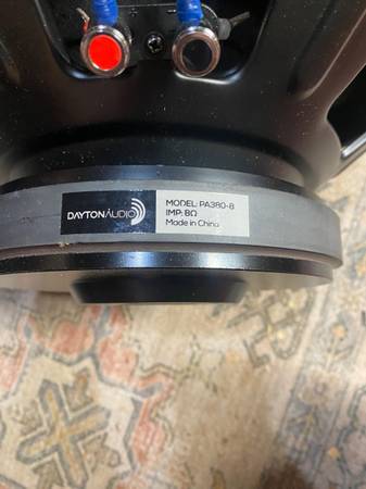 15” Speaker 1