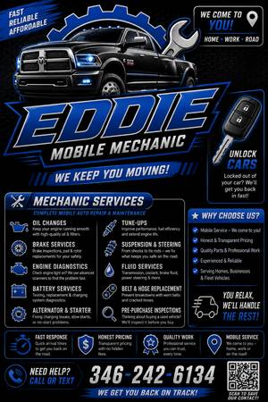 Mobile Mechanic / Car unlocking /Tire Repair 1