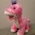 BAB Build-a-Bear Pink Apatosaurus Toy Stuffed Animal 3 thumbnail