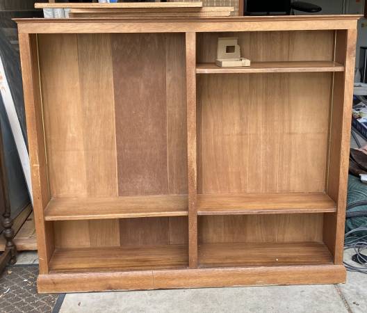 Old, hand-made bookshelf / bookcase 1