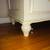 Off-White 12-Drawer Dresser with Fruitwood Top & Wainscote Sides 7 thumbnail