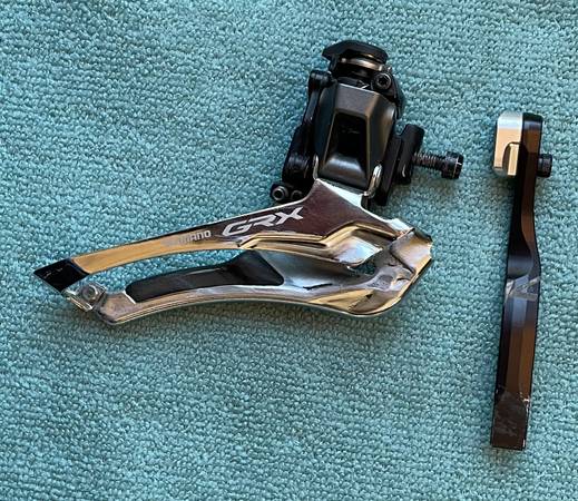 Shimano GRX Front Derailleur + K-Edge Pro Chain Catcher 1