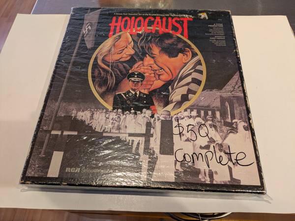 RCA Holocaust selectavision video disc 1