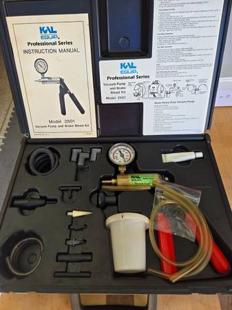 K/L 2501 Vacume pump & brake bleeder 1