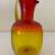 Vintage BLENKO Amberina Tangerine Blown Glass Pitcher - Mid-Century 6 thumbnail