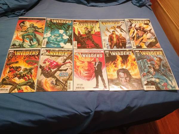 INVADERS #1-10 2019 Marvel Comics 1