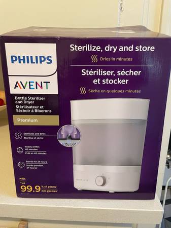 Phillips Avent Premium Bottle Sterilizer and Dryer 1