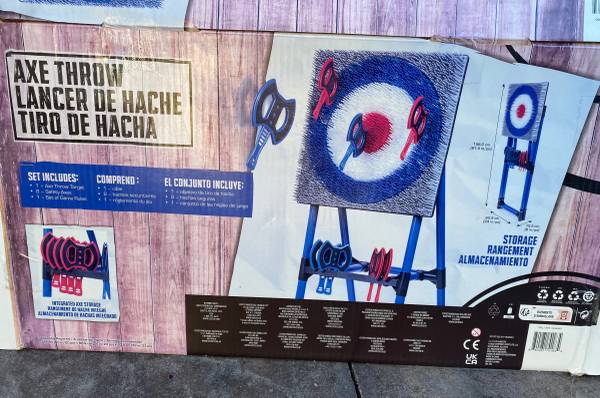 Axe Throwing Game - $60 (healdsburg / windsor)63471457827203122