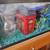 Glassware cabinet, fish tank stand, tank, sewing table 2 thumbnail