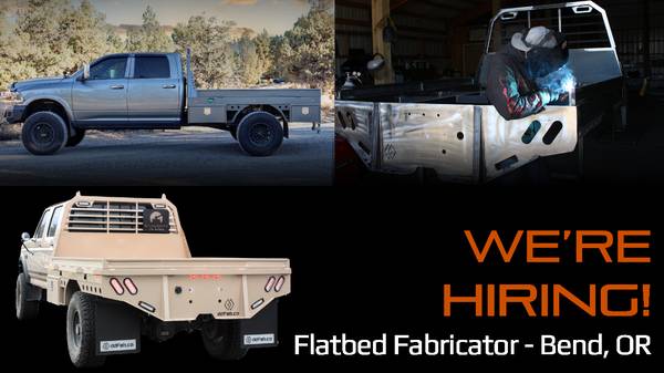 Flatbed Welder/Fabricator, possibly sales, other stuff (see post) 1