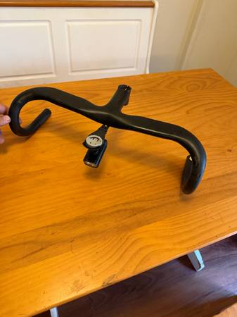 Ritchey WCS Carbon Barstem + Silca Ti computer/light mount 1