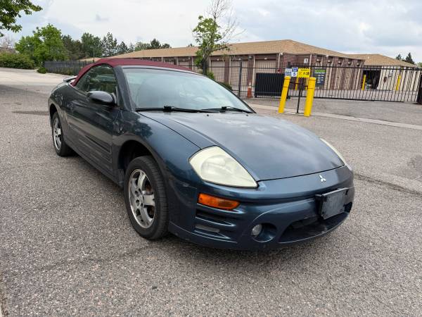 2004 Mitsubishi Eclipse GS Convertible 2.4 4cyl manual with 149K MI - $2,500 (ARVADA)63612291005953120
