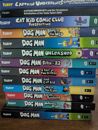 10 Dogman Books + 4 others 1