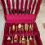 Gold flatware service for 8 w/ beautiful box 2 thumbnail