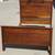 Antique Walnut Double Headboard, Footboard, and Side Boards 1 thumbnail