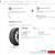 Michelin X-Ice Snow Tires (2): 225/60R/17-Almost BRAND NEW! 3 thumbnail