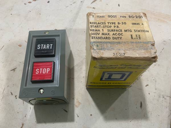 Switch Push Button Control Station Momentary Normal Open 1