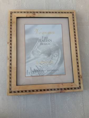 Beautiful Verona Burl Wood Frame 1