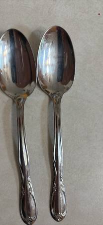 Two (2) superior serving spoons 1