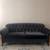Arhaus blue velvet couch 2 thumbnail