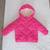 New Girls Kids 12 Months Pink Winter Snow Jacket 1 thumbnail