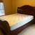 Solid Wood California King Sleigh Bed & Mattress Set (Costco Premium) 3 thumbnail