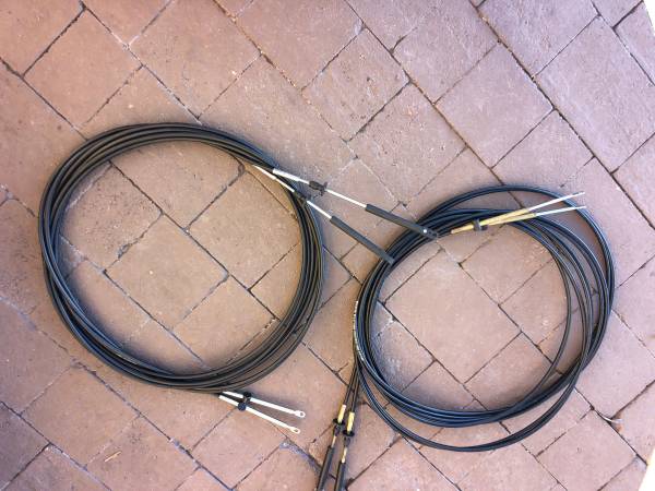 NEW CONDITION  BOUGHT 6 MONTHS AGO  2 -Seastar 21 Foot TFXtreme BRP, O 1