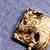 14k Solid Gold and AAA Natural Lapis Lazuli Bracelet-Vintage 8 thumbnail