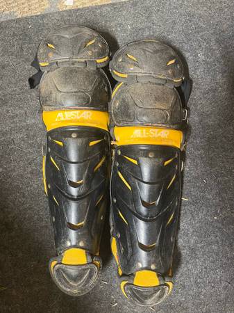 Baseball Catcher Shin Guards 1