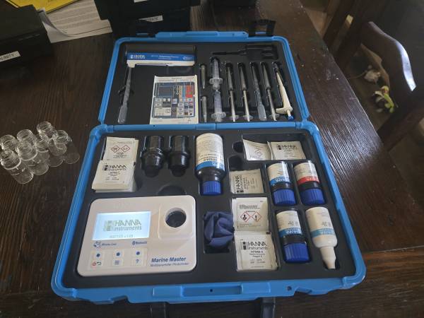 Hanna marine master testing kit 1