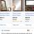 Glitzhome rectangular wall mirror large mirror vertical/horizontal L74”*W33” 6 thumbnail
