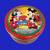 Vtg Walt Disney Mickey Mouse Christmas Red 5.25x3 Collectible Tin 1 thumbnail