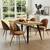 Homy Casa · Lancelot Modern Dining Table, Walnut Wood Finish 1 thumbnail