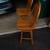 Two oak swivel bar stool 2 thumbnail
