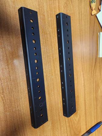 Used Middle Atlantic Products RRF-6 Rack Rail Set - 6 Rack Spaces Good 1