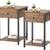 Rustic/industrial side tables 1 thumbnail