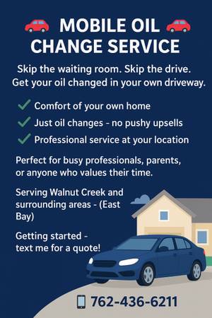 MOBILE OIL CHANGE - I COME TO YOU 1
