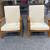 Paloma Teak Brown Solid Wood Outdoor Patio Lounge Chairs (Set Of 2) 1 thumbnail