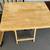 Maple Folding TV Table- for quick meals! Exc Cond 4 thumbnail