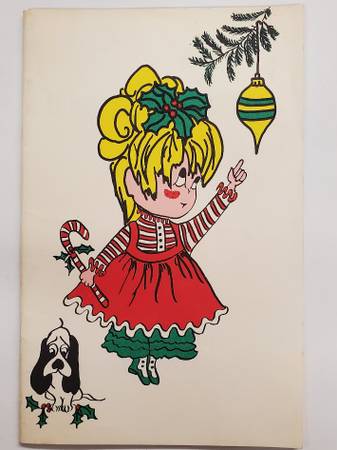 Cherub's Choice Christmas Cookbook Recipes Vintage 1971 Vepco 1