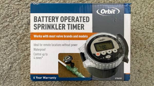Orbit Battery Operated Irrigation Controller without Valve New!!! Loca 1