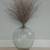 Handblown Antique Glass Jug Demijohn (22 x 15") + Sage branches 1 thumbnail