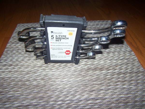 5 S-Type Wrench Set 1