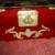 Jewelry Box, Red Lacquer Box with brass hinges and corners 1 thumbnail